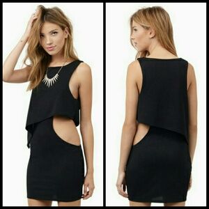 Tobi • Ruffle and Cutout Dress